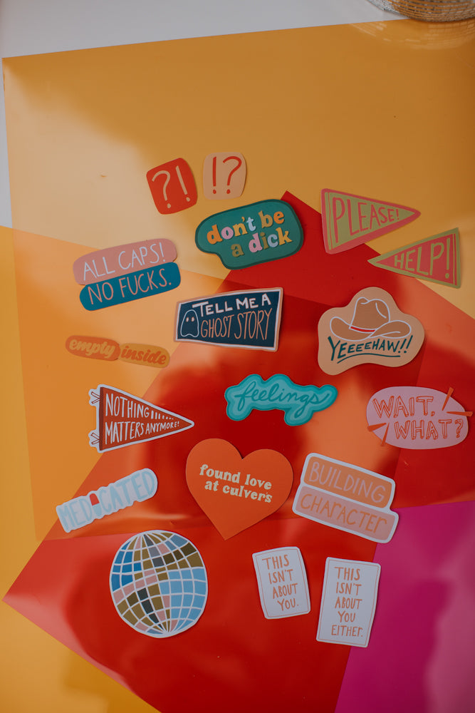 Whole Damn Thing Sticker Pack Volume I