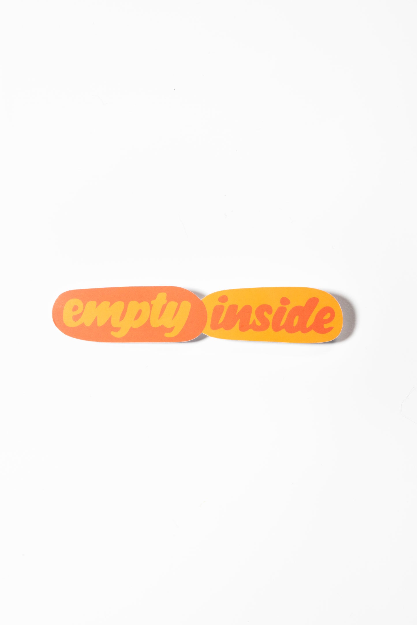 Empty Inside Sticker